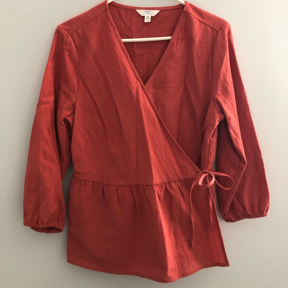 NWOT Wrap top